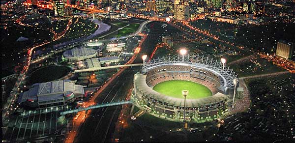 Cricket Melbourne là sân bóng lớn nhất tại Úc